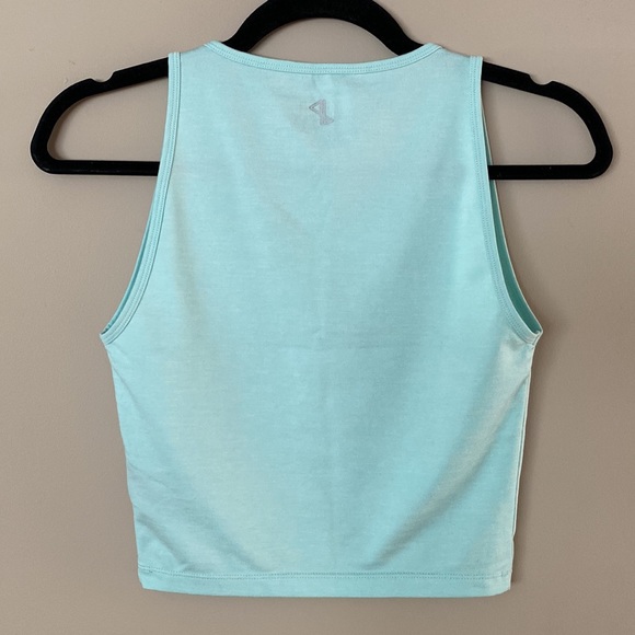 [S] Parklife Spandex Cropped Tank Top - Picture 2 of 4